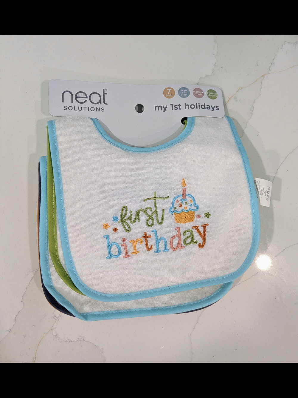Neat Solutions "my 1st holidays" Bib Set